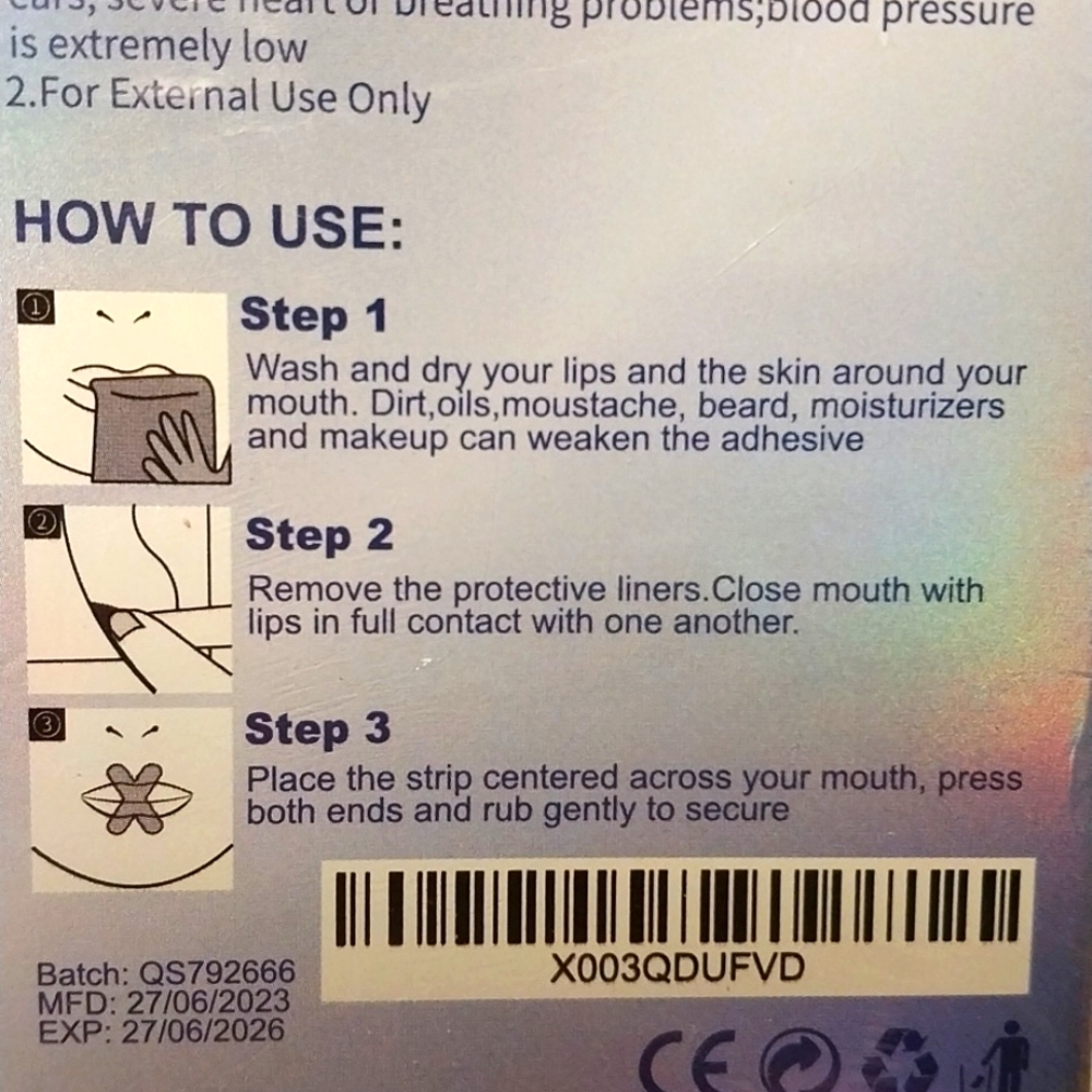 Mouth Tape - Picture 3 of 4